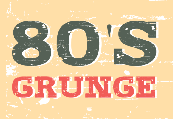 80s Grunge Font: Crafting Authentic Vintage Labels