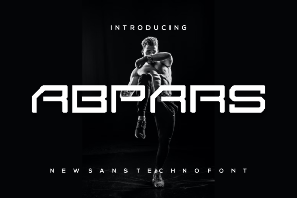 Abpars Font: Bold Cyberpunk Type for Modern Crafts