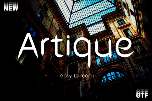 Artique Font: Elevating Editorial Design and Layouts