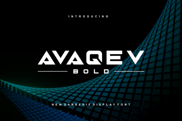 Avaqev Font: Modern Tech Sans Serif Review