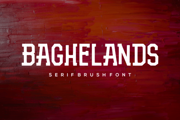 Baghelands Font for Bold Digital Campaigns