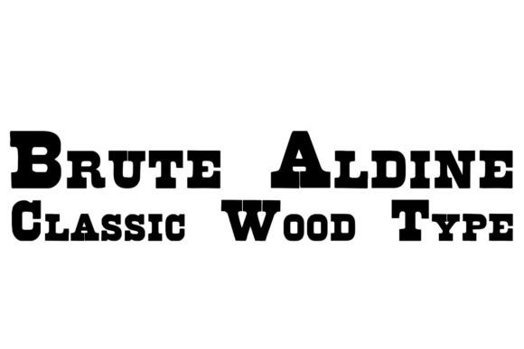 Brute Aldine: Elegant Slab Serif Font Free Download