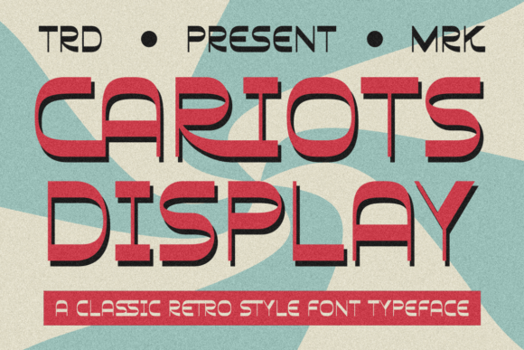 Cariots Font: Retro Joy for Digital Design