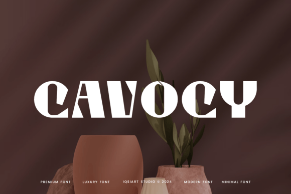 Cavocy Font: Elevating Luxury Branding and Digital Campaigns