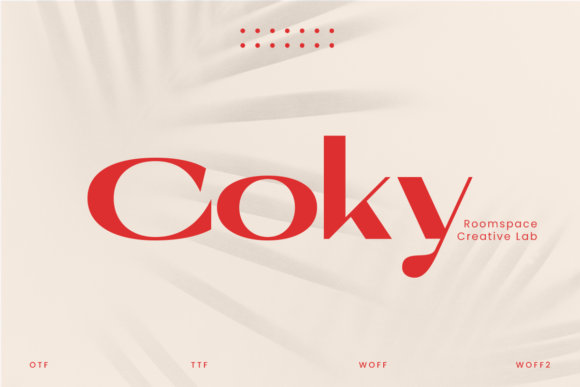 Coky Font: Elevating Campaign Visuals with Serif Elegance