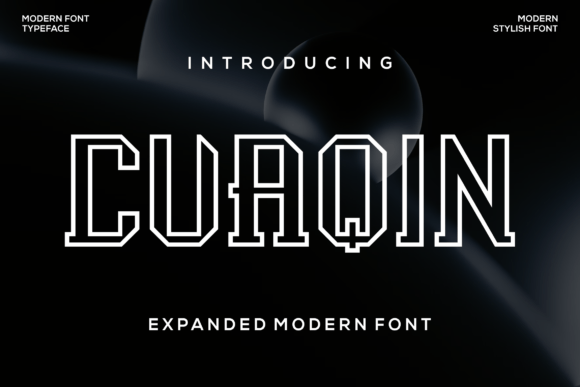 Cuaqin Font: Bold Display Type for Handmade Branding