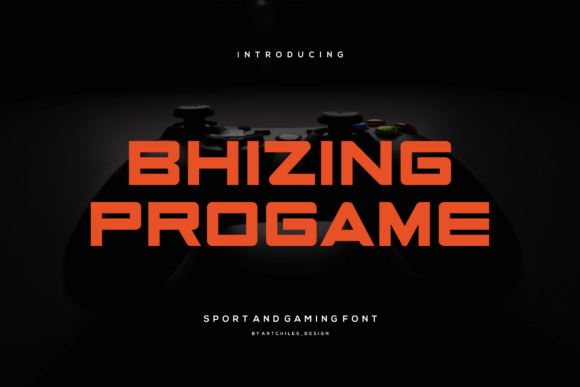 Discover Bhizing Progame: A Bold and Sleek Font for Modern Design