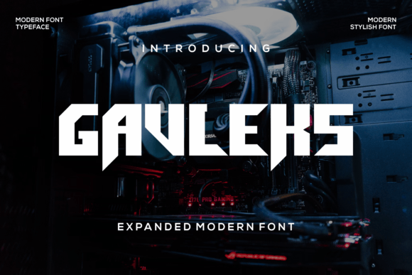 Gavlexs Font: Bold Sans Serif for Digital Branding