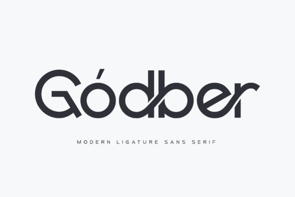 Godber Font: Bold Sans Serif for Modern Web Branding