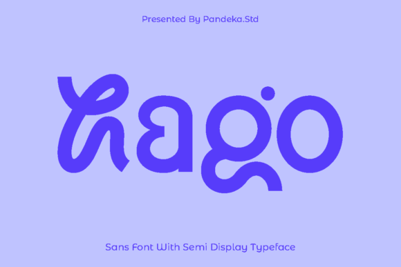 Hago Font: Playful Sans Serif for Handmade Labels