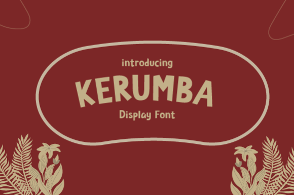 Kerumba Font: Adding Handwritten Charm to Editorial Design