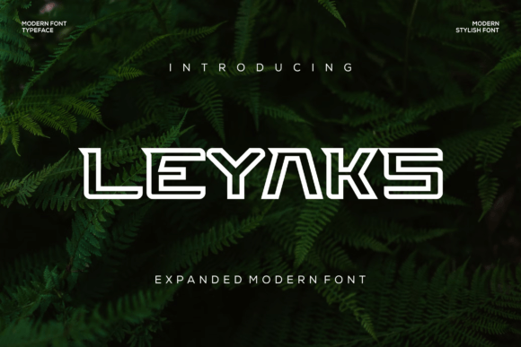 Leyaks Font: Bold Branding for Small Businesses