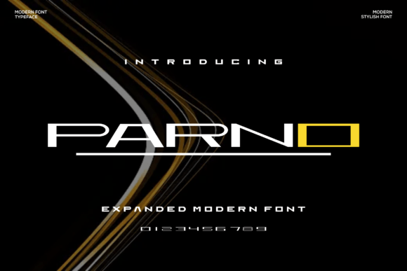 Parno Font: Bold Sans Serif Typography for Modern Web Design