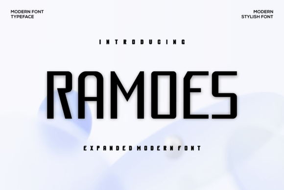Ramoes Font: Modern Sans Serif for Business Branding