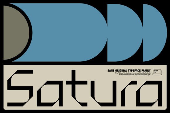 Satura Font: Modern Sans Serif Branding for Small Business
