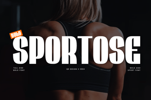 Sportose Font: Bold Typography for Athletic Branding