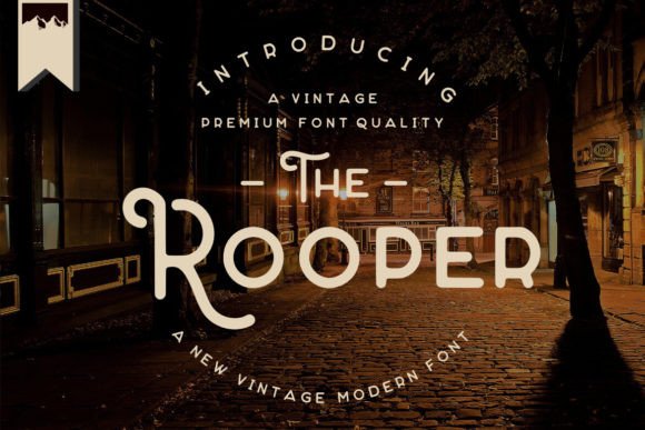 The Rooper Font for Editorial Design and Publishing