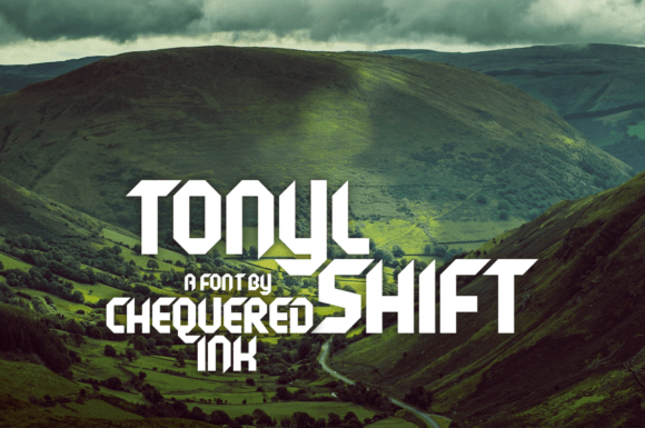 Tonyl Shift Font: Hand-Crafted Style for Makers