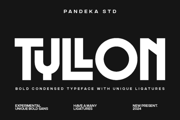 Tyllon Font: Bold Sans Serif for Urban Branding