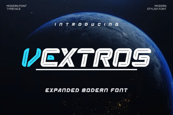 Vextros Font: Bold Modern Type for Elegant Crafts